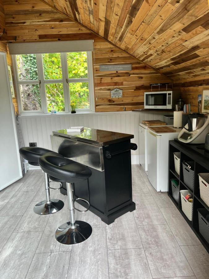 The Shed . A Cosy, Peaceful, 96% Recycled, Chalet. Суонси Экстерьер фото